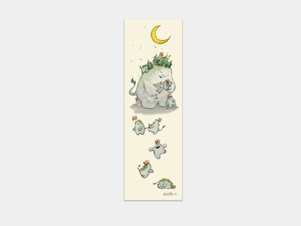 Bookmark - Troll mother