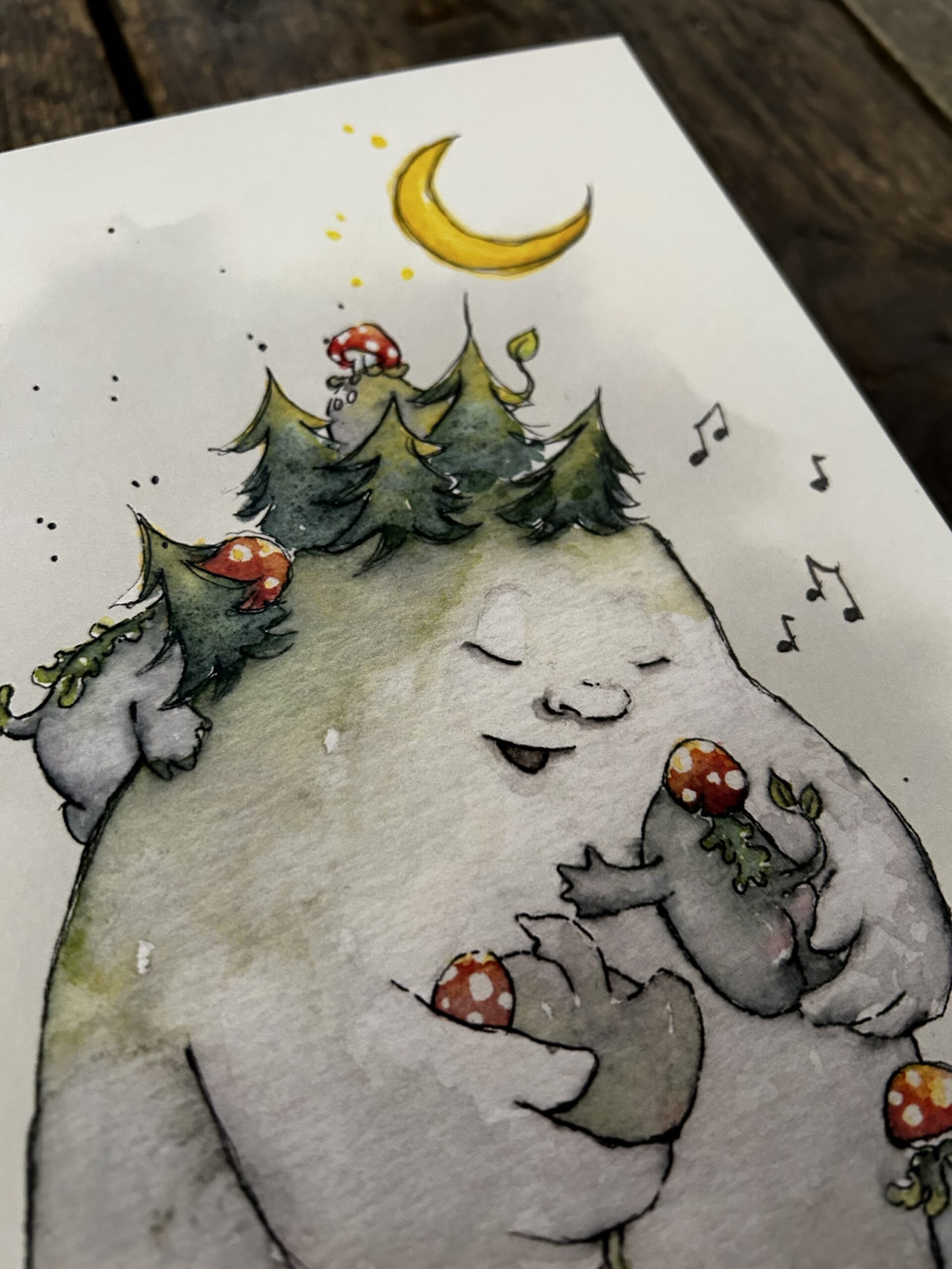 Print 21x29 cm - Trollmor - Image 2
