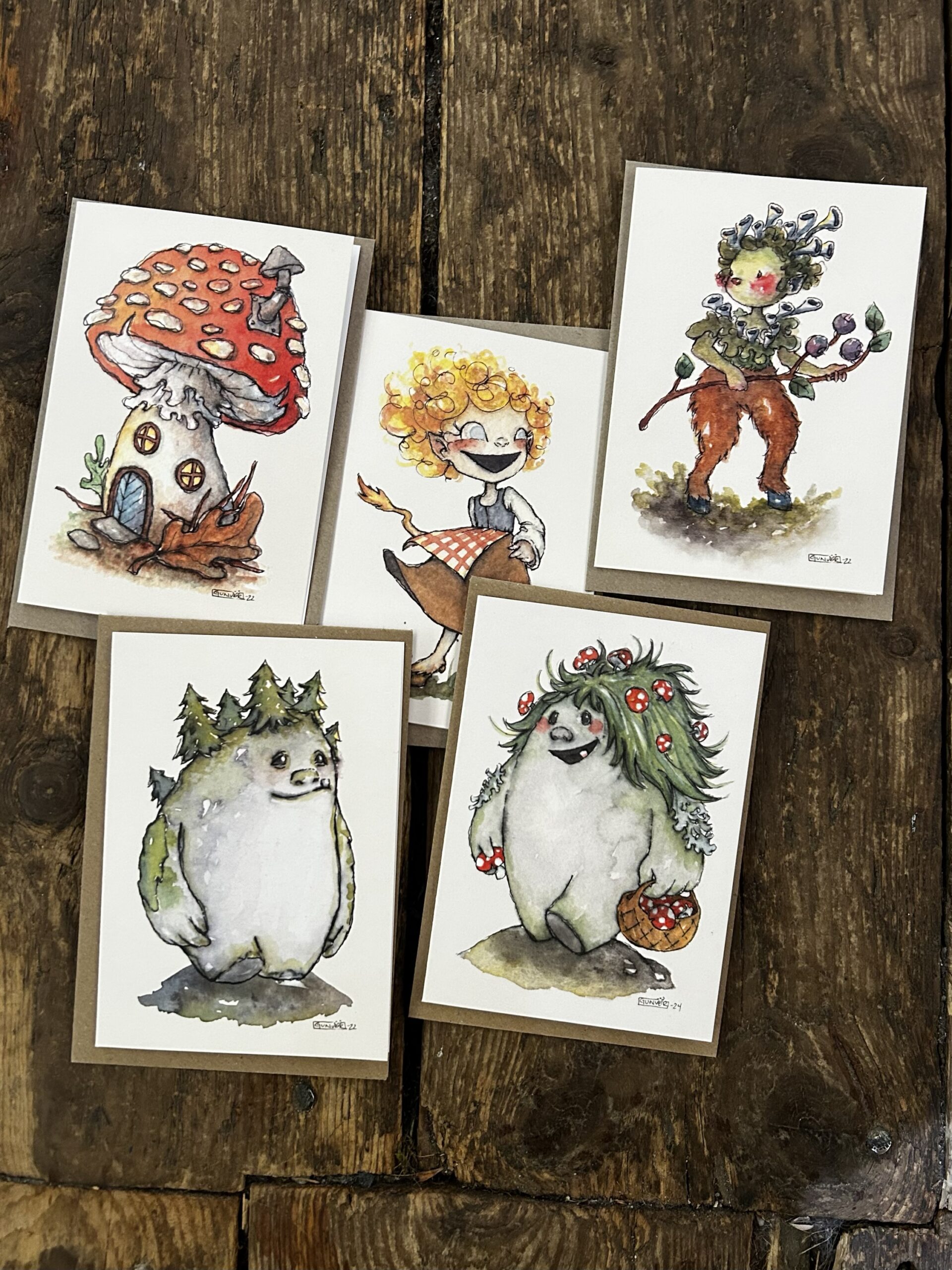 Card - 5pk Fairytale