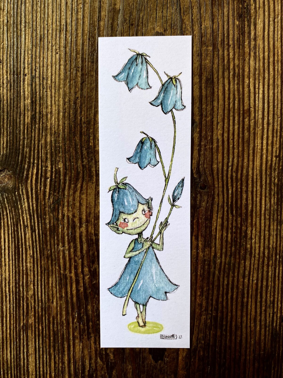 Bookmark - Harebells
