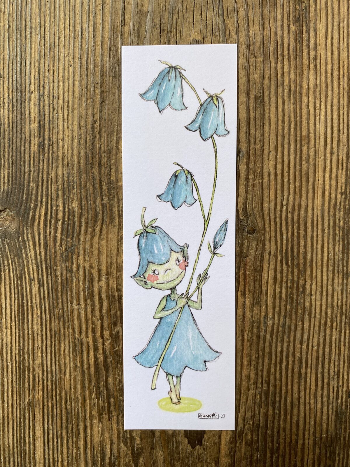 Bookmark - Harebells