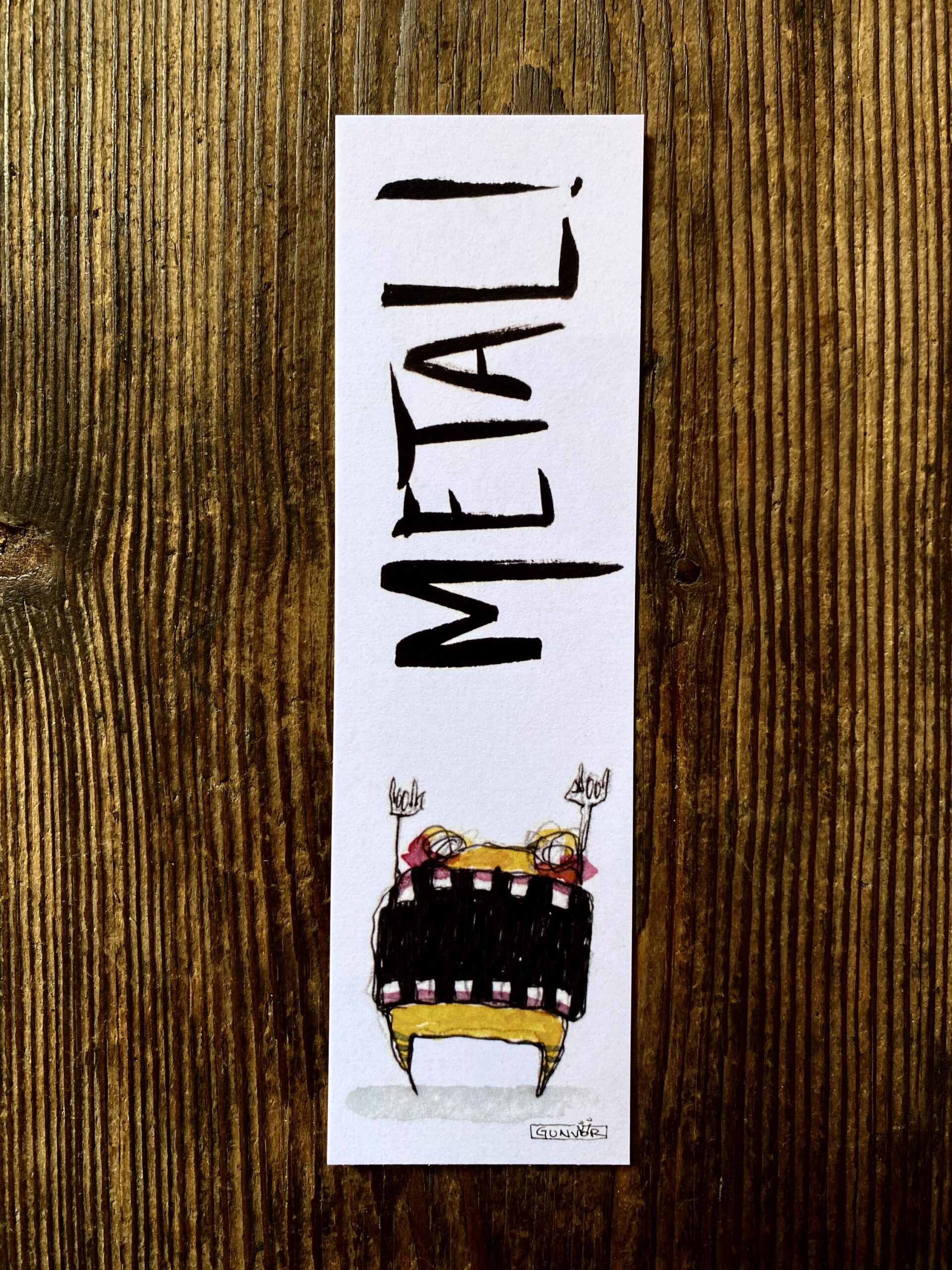 Bookmark - Metal!