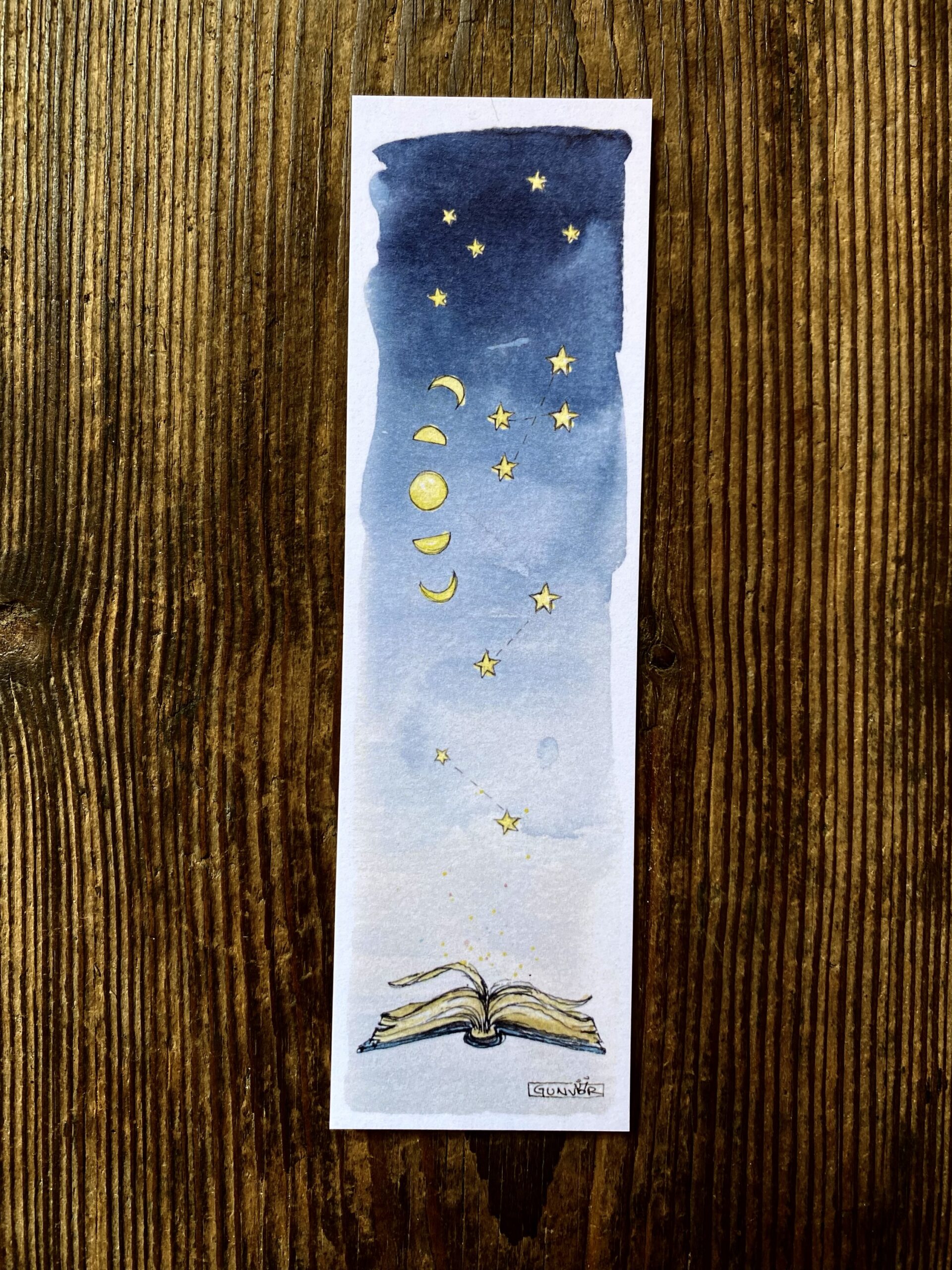Bookmark - Night sky