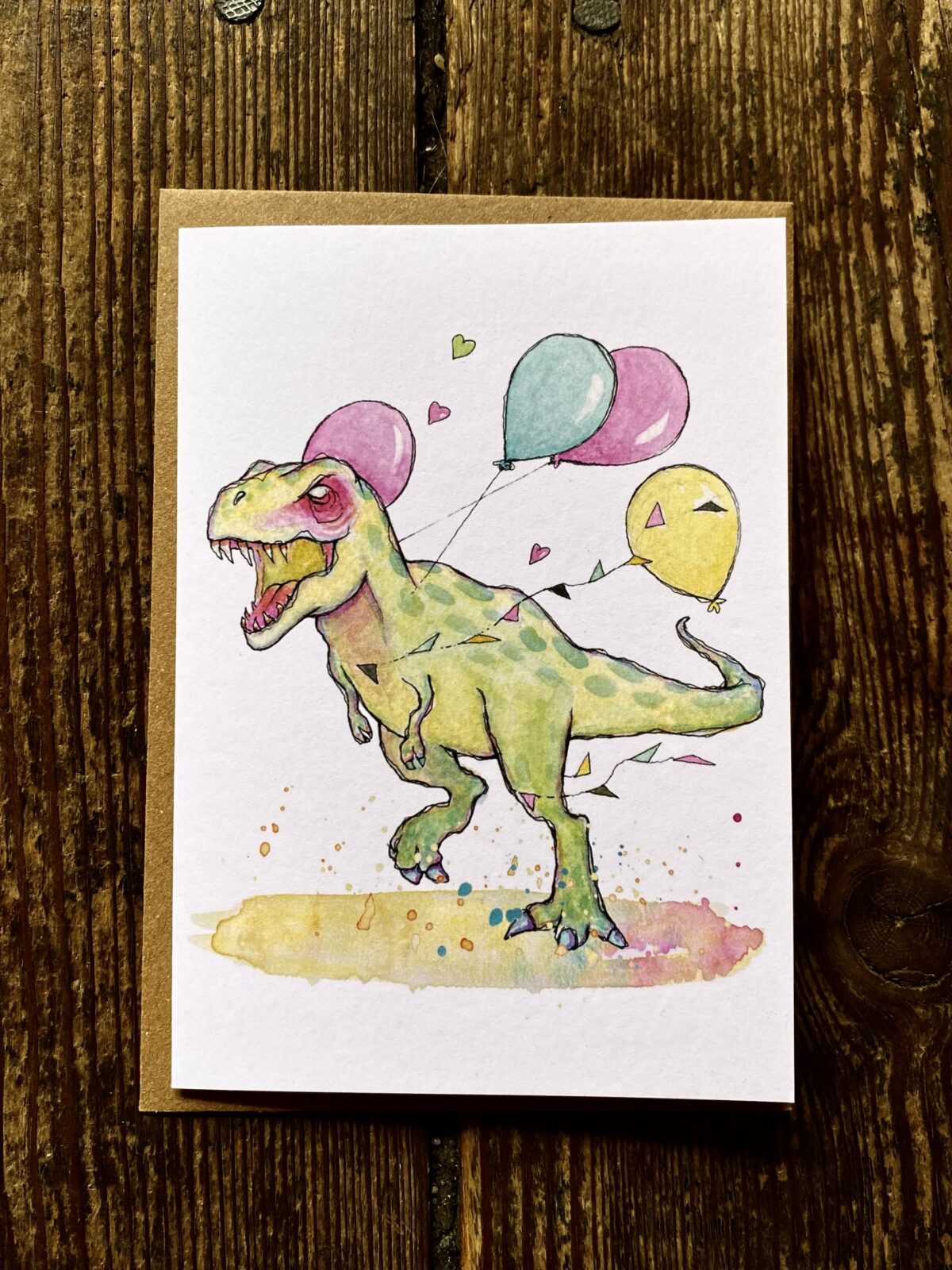 Card T-Rex