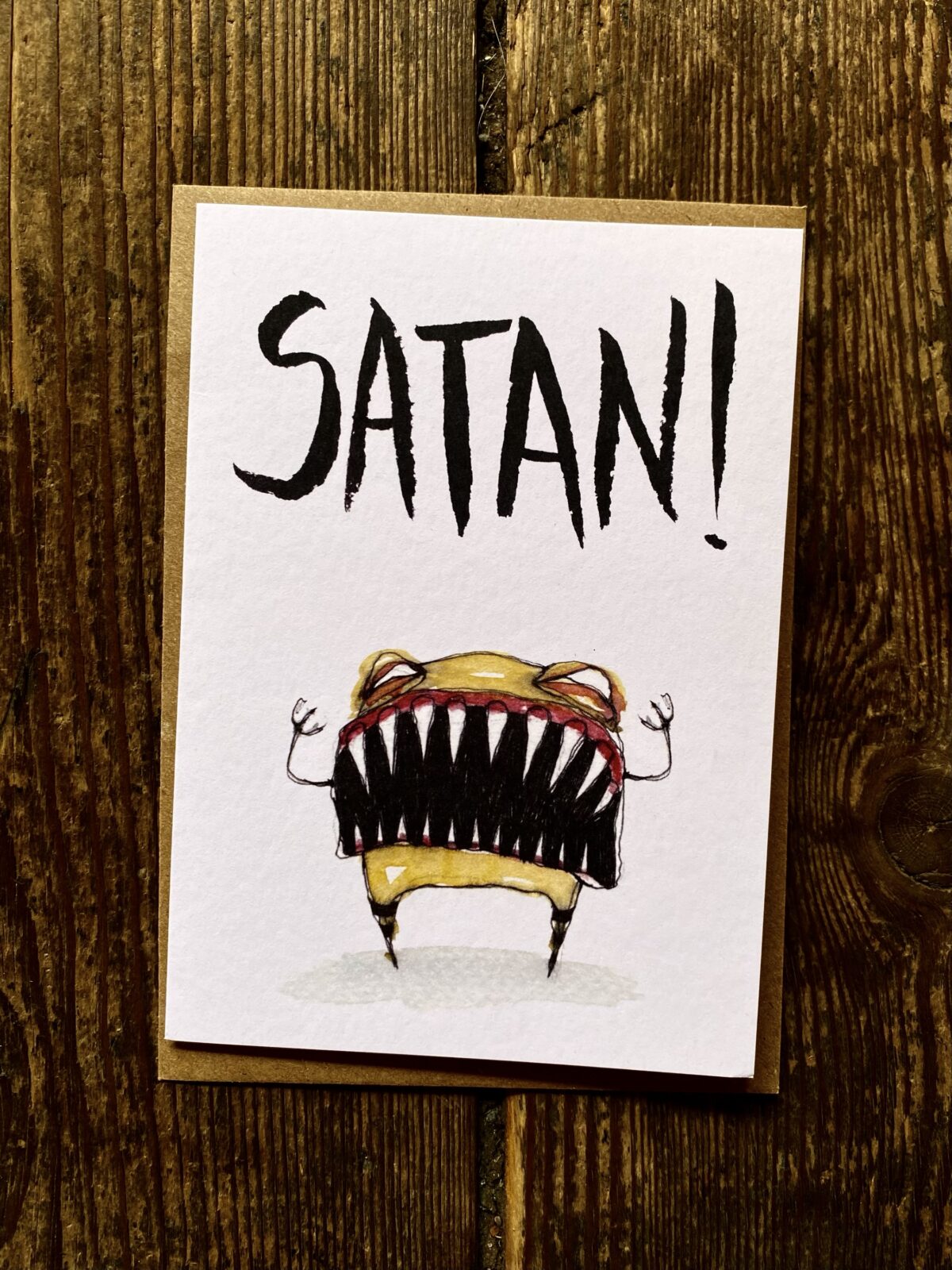 Card - Satan!