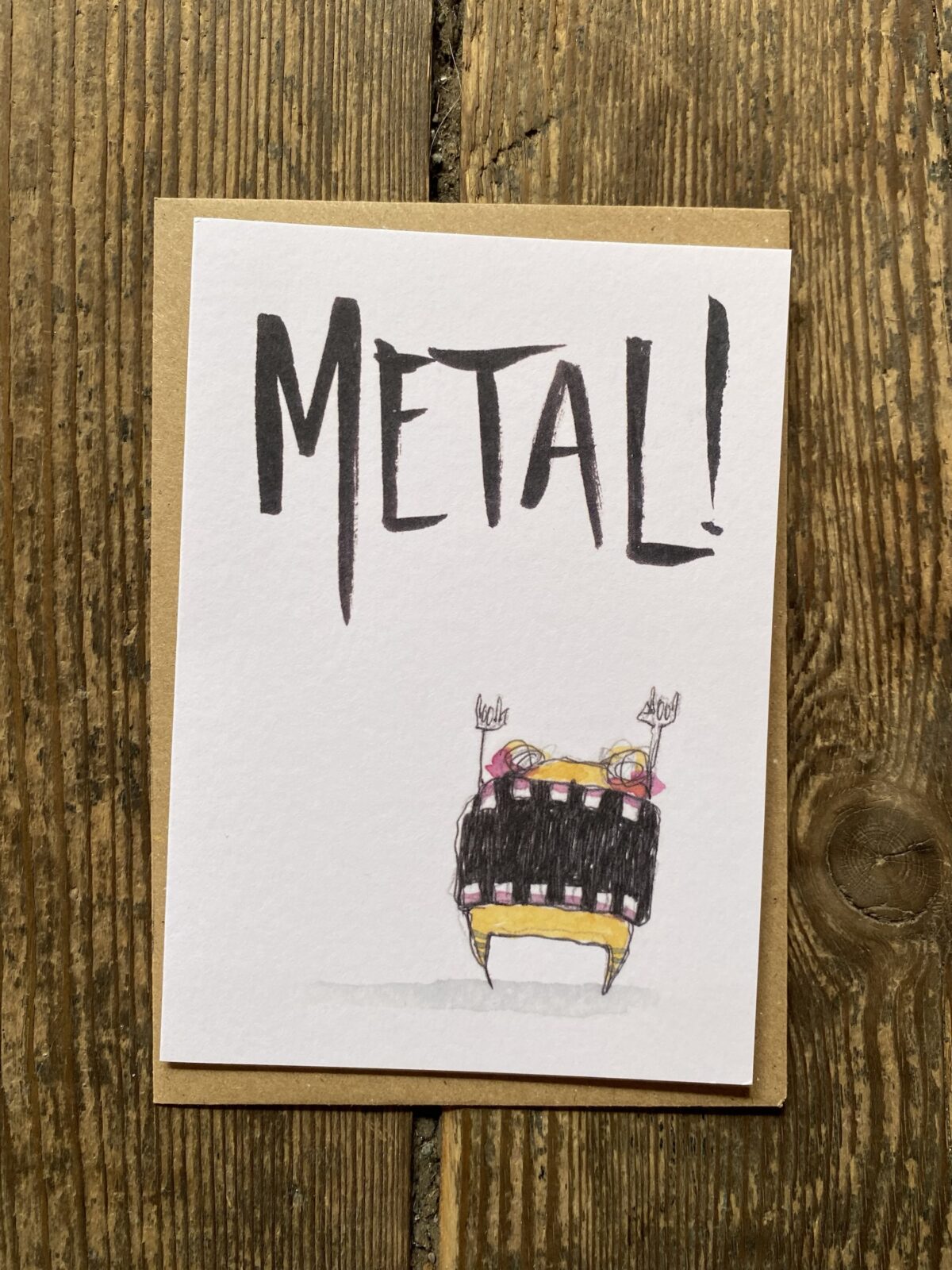 Card - Metal!