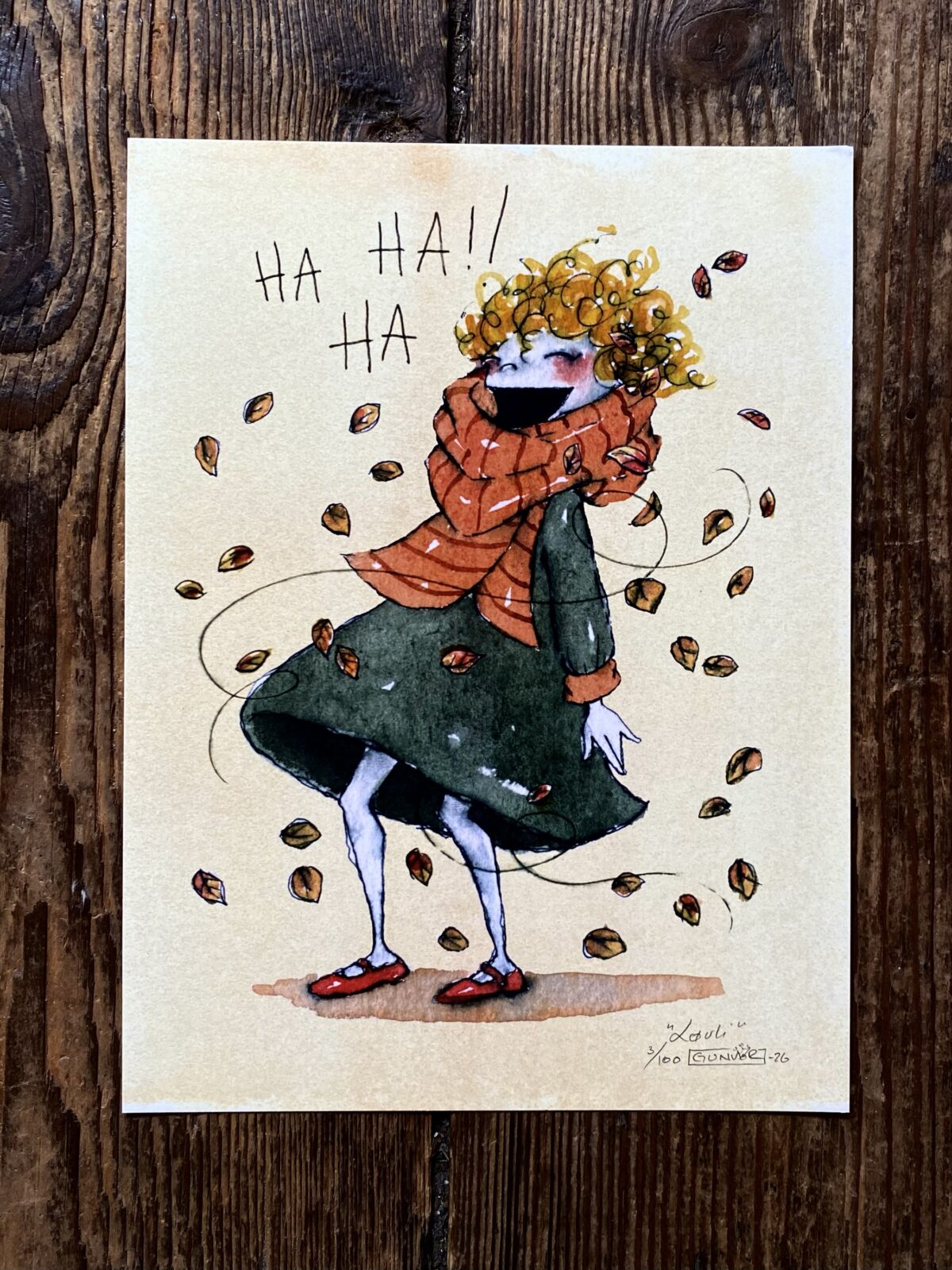 Print 18x24 cm - Løvli