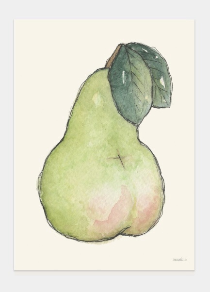 Print A2 - Pear shaped