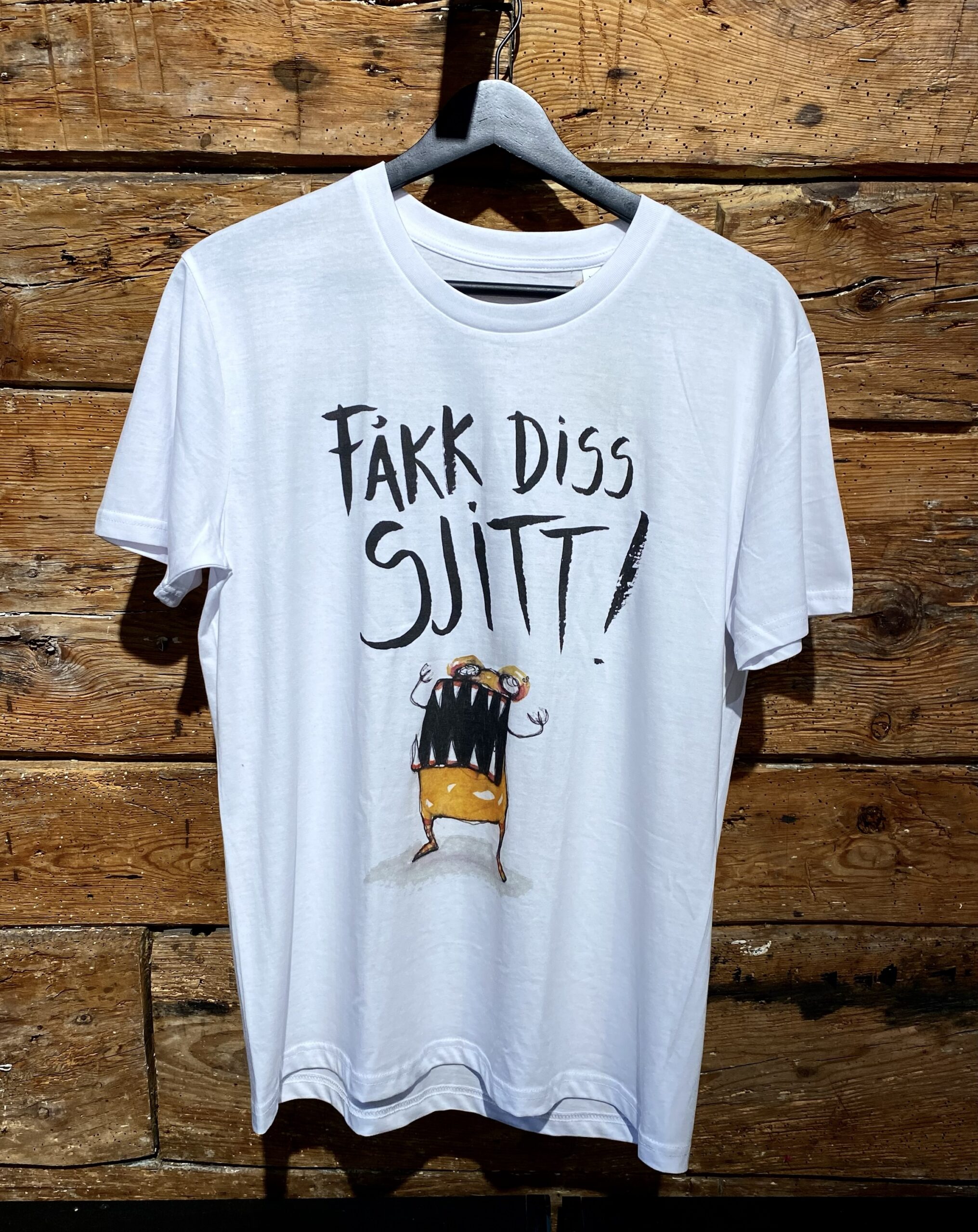 T-shirt Føkk Diss Sjitt