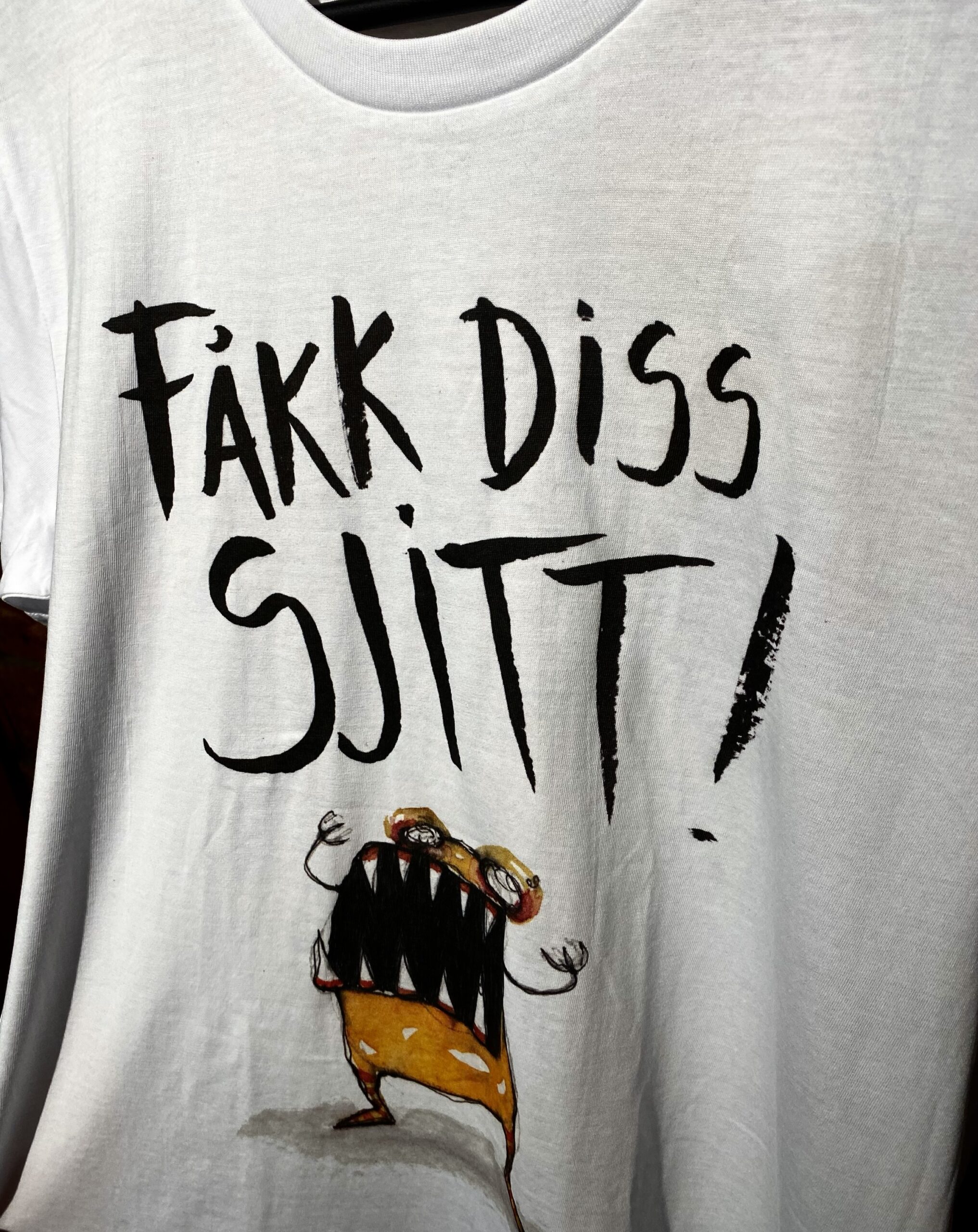 T-shirt Føkk Diss Sjitt - Image 2