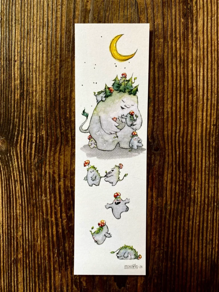 Bookmark - Troll mother