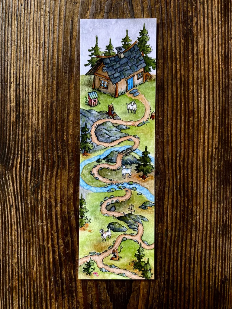 Bookmark - Mountain path