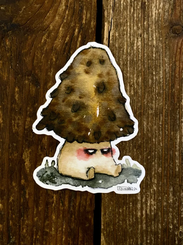 Sticker - Moody Morel
