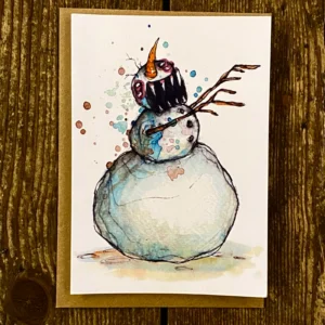 Card - Xmas Snowman