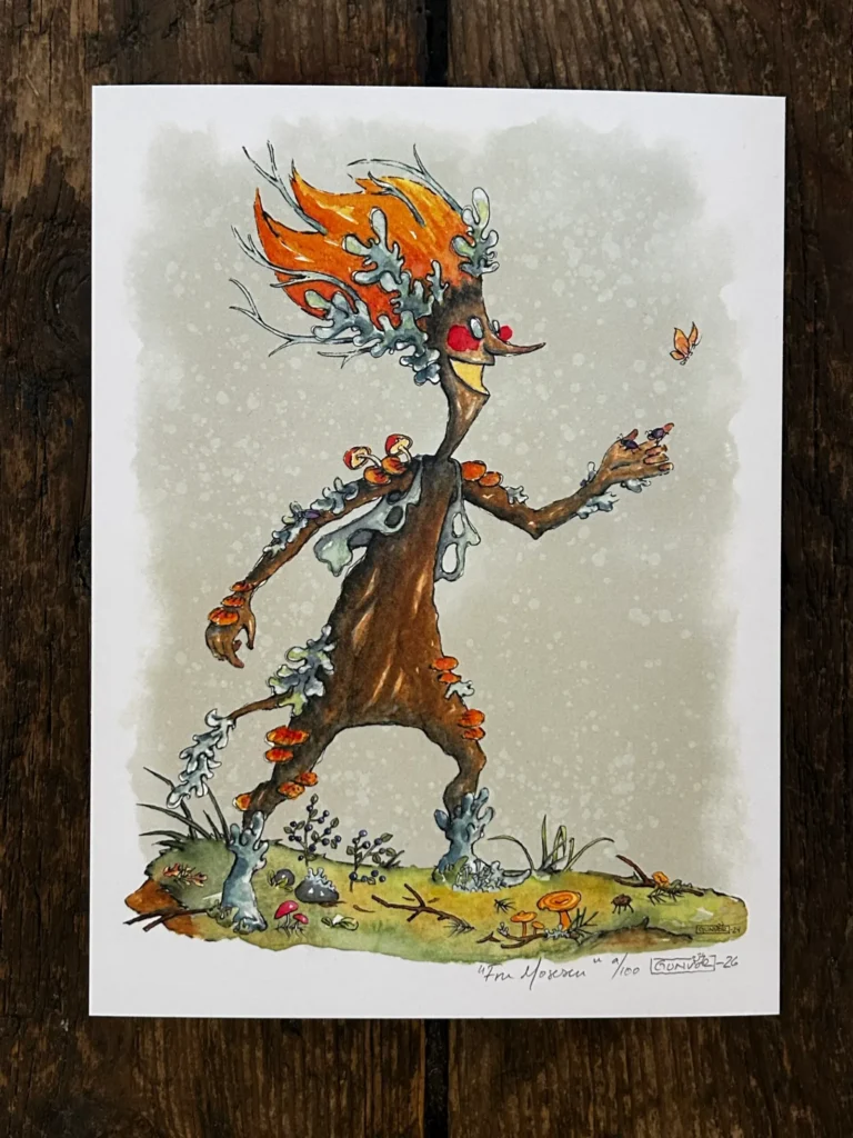 Print 18x24 cm - Mrs Moss