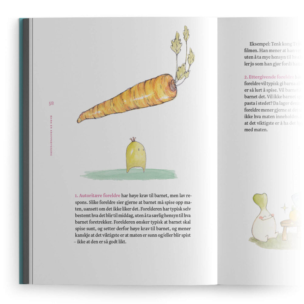 Illustration and process work for the book SMAK!