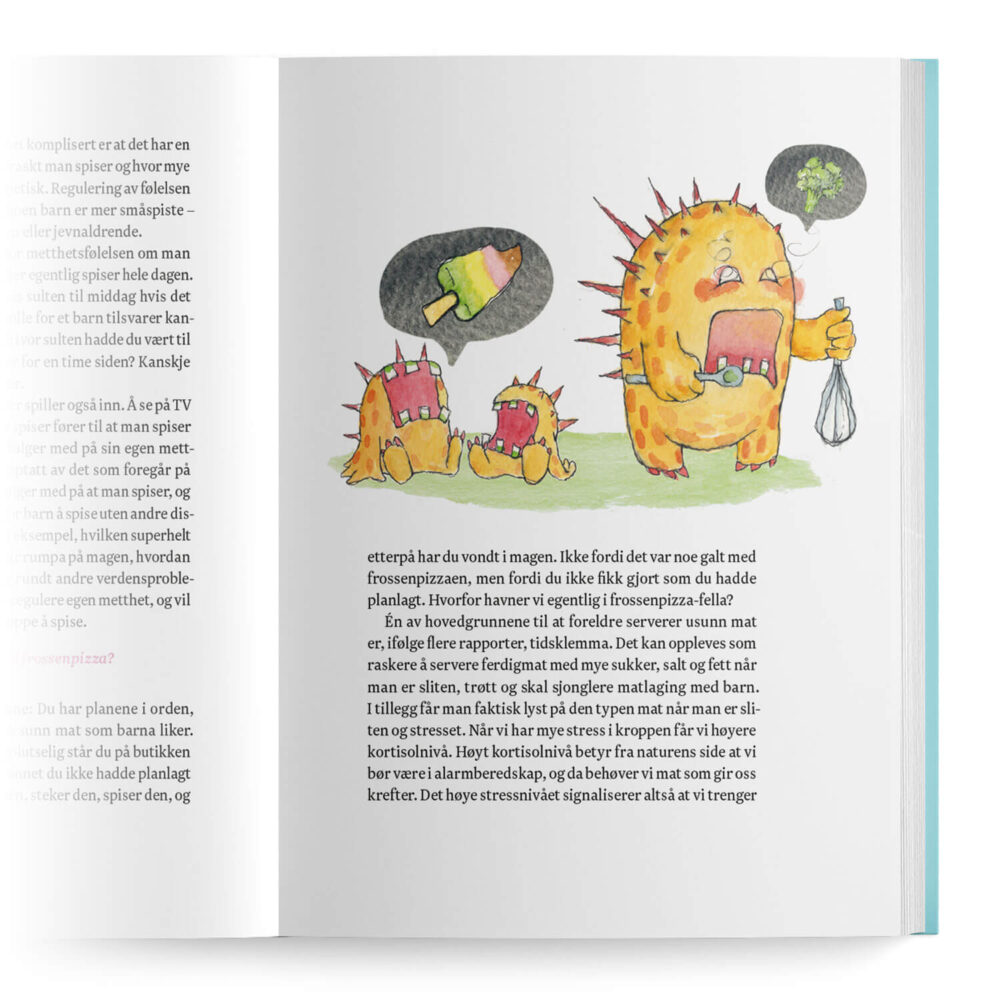 Illustration and process work for the book SMAK!