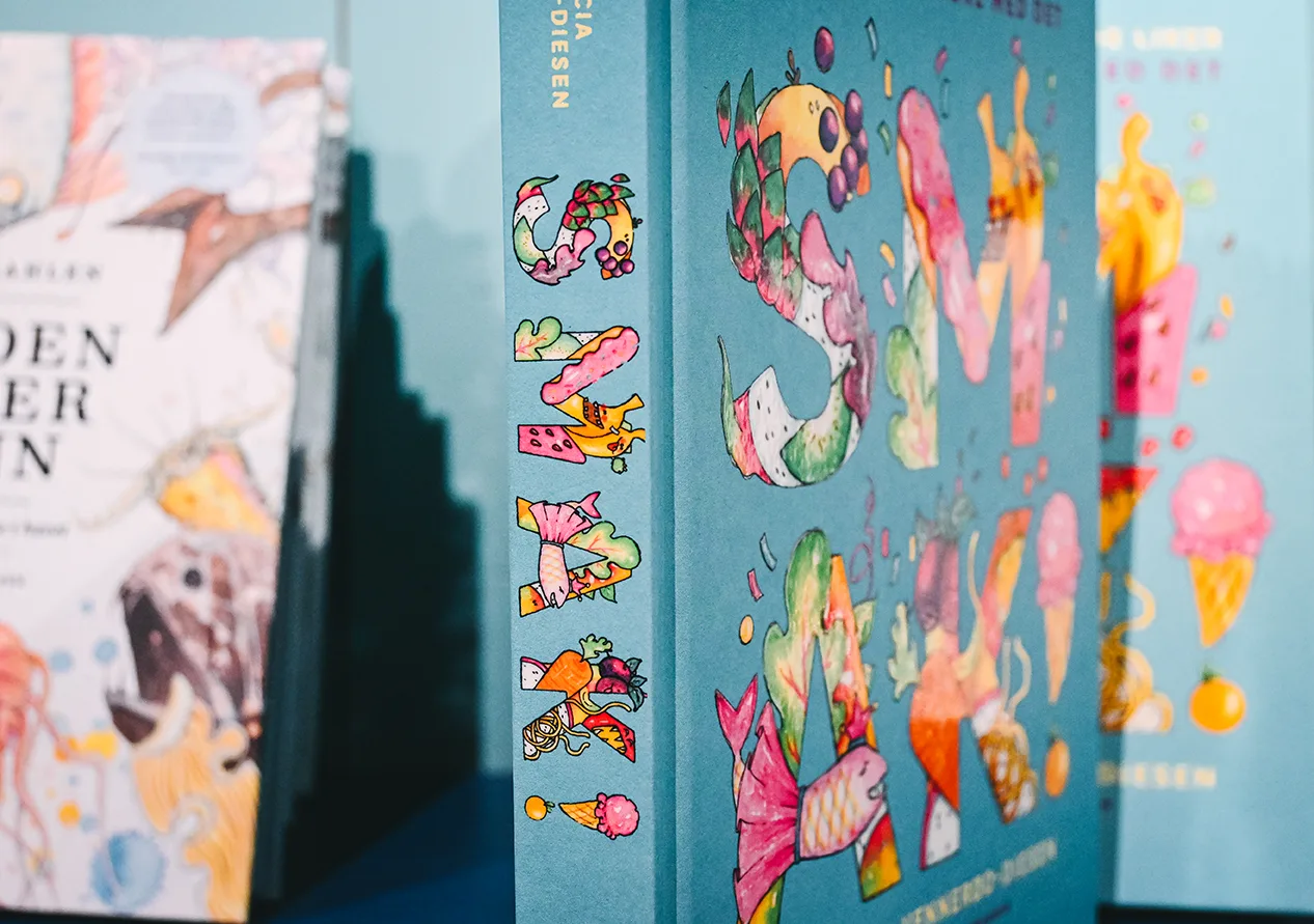Illustration and process work for the book SMAK!