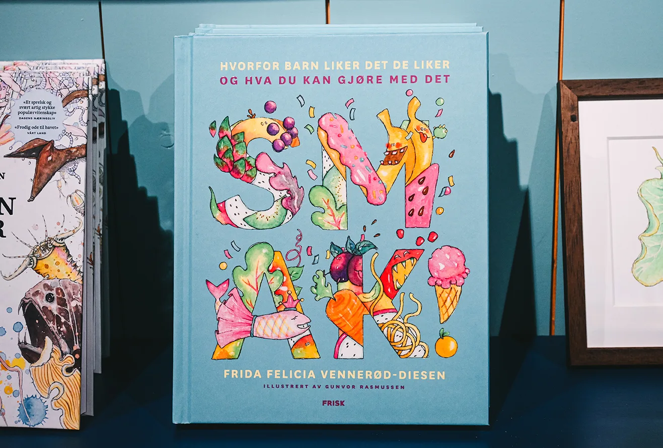 Illustration and process work for the book SMAK!